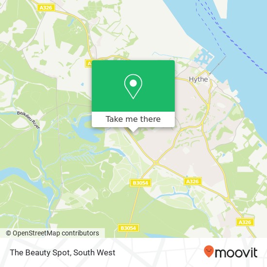 The Beauty Spot map