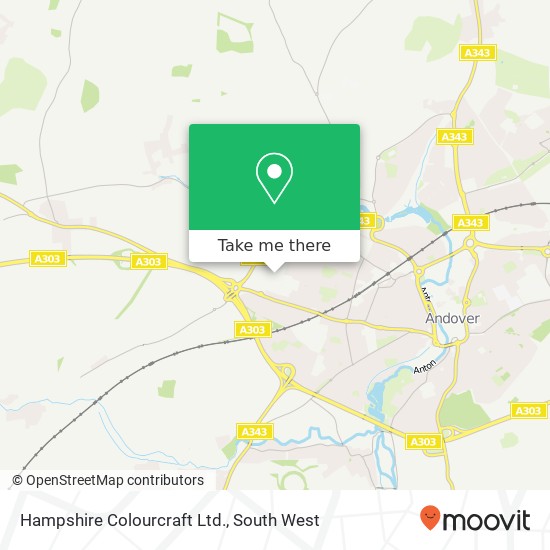 Hampshire Colourcraft Ltd. map