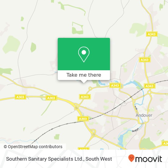 Southern Sanitary Specialists Ltd. map