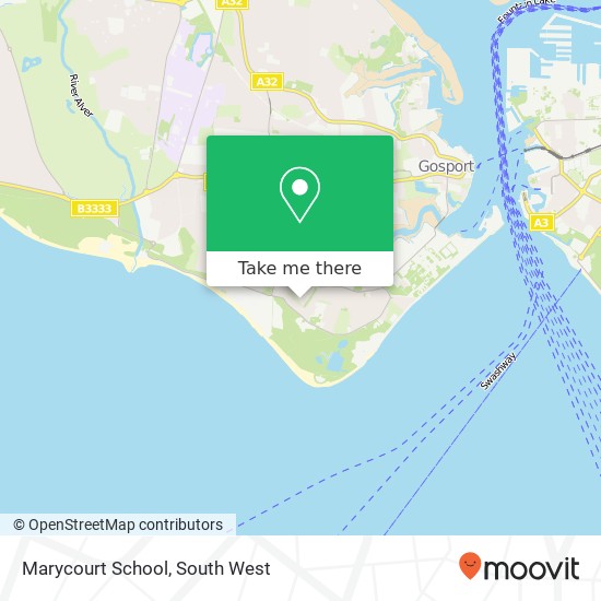 Marycourt School map