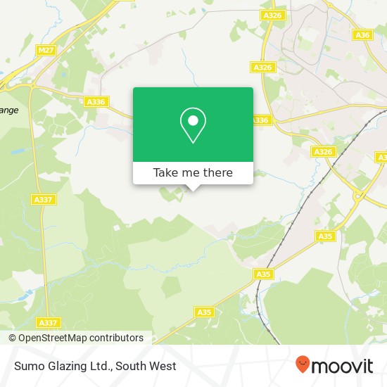 Sumo Glazing Ltd. map