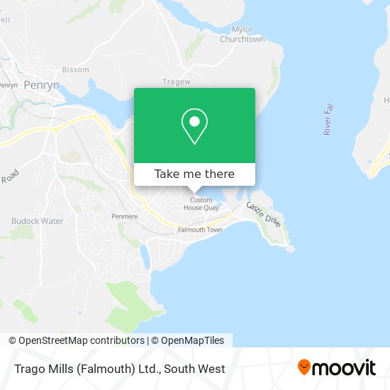 Trago Mills (Falmouth) Ltd. map