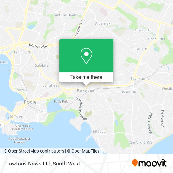 Lawtons News Ltd map