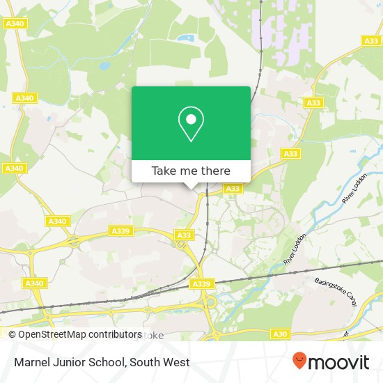 Marnel Junior School map