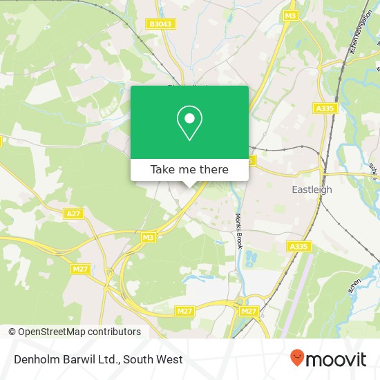 Denholm Barwil Ltd. map