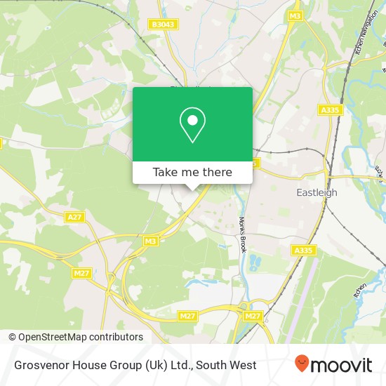 Grosvenor House Group (Uk) Ltd. map