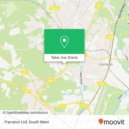 Parraton Ltd map