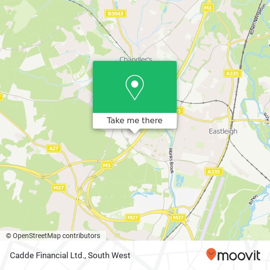 Cadde Financial Ltd. map