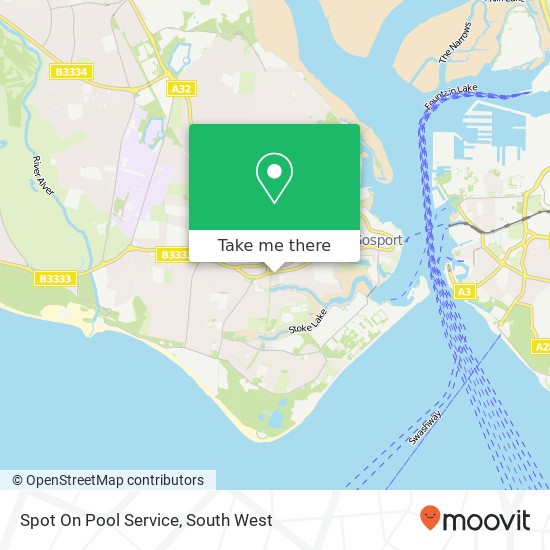 Spot On Pool Service map