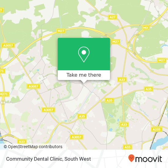 Community Dental Clinic map