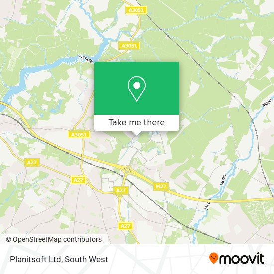 Planitsoft Ltd map