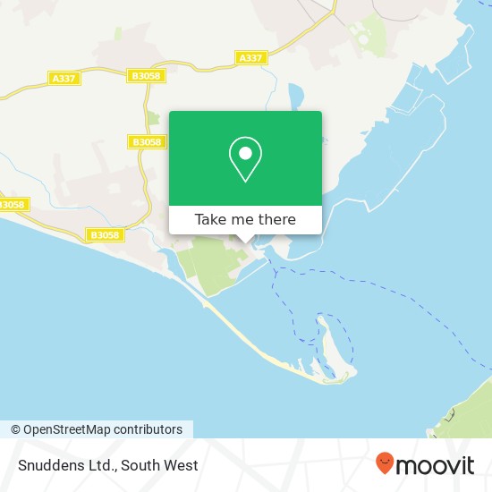 Snuddens Ltd. map