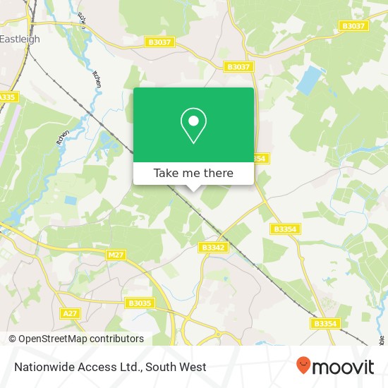 Nationwide Access Ltd. map