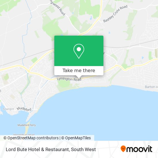 Lord Bute Hotel & Restaurant map