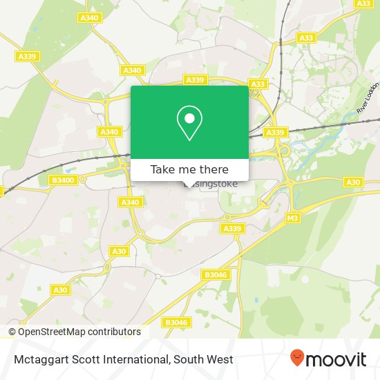 Mctaggart Scott International map