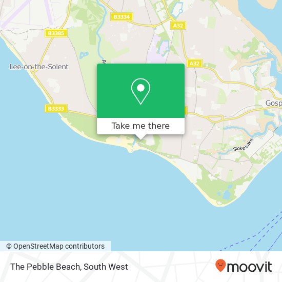 The Pebble Beach map