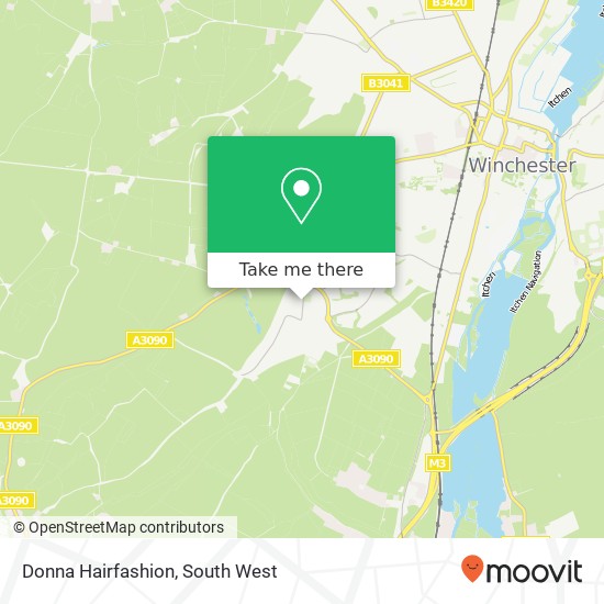 Donna Hairfashion map