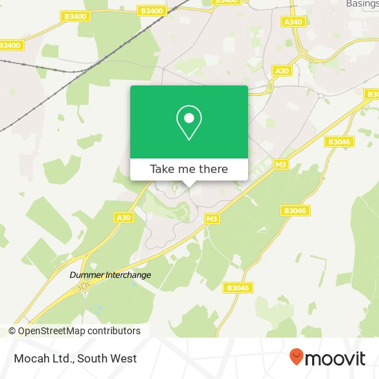 Mocah Ltd. map