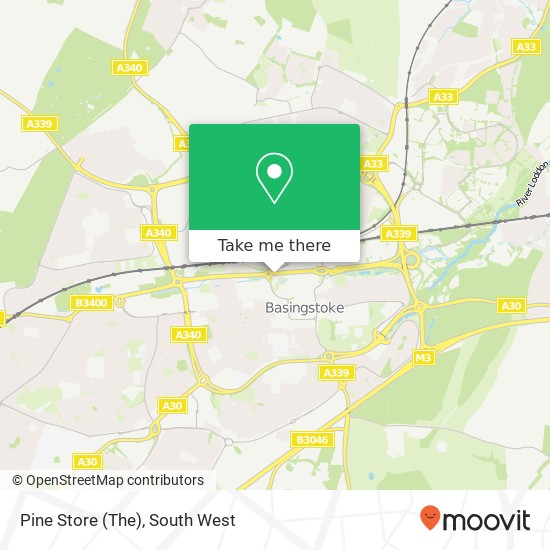Pine Store (The) map