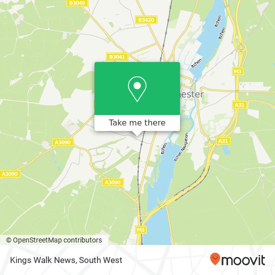 Kings Walk News map