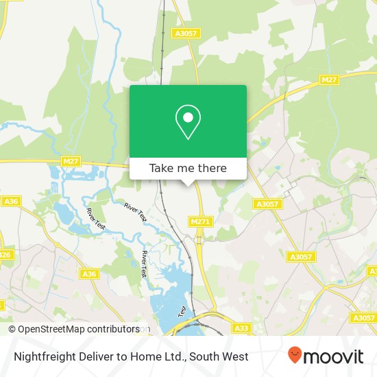 Nightfreight Deliver to Home Ltd. map