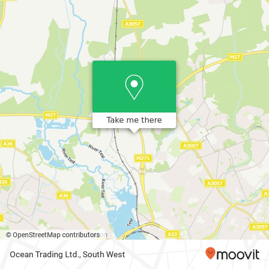 Ocean Trading Ltd. map