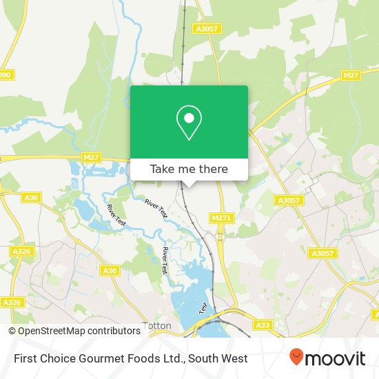 First Choice Gourmet Foods Ltd. map