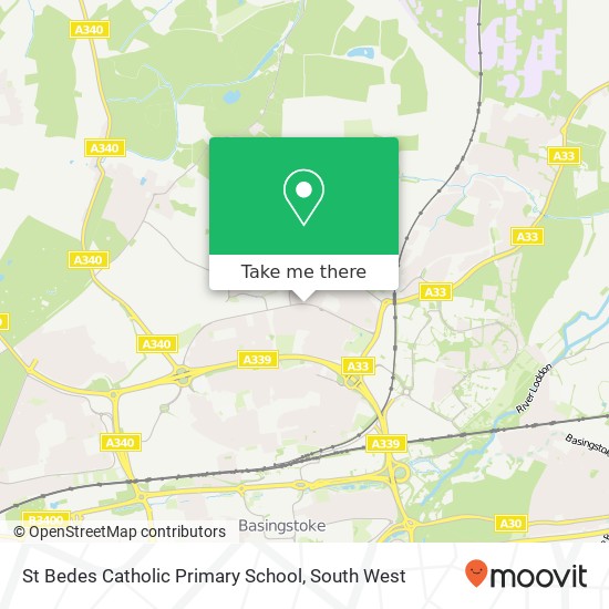 St Bedes Catholic Primary School map