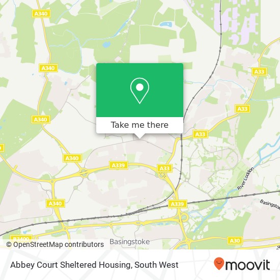 Abbey Court Sheltered Housing map