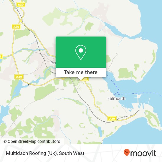 Multidach Roofing (Uk) map