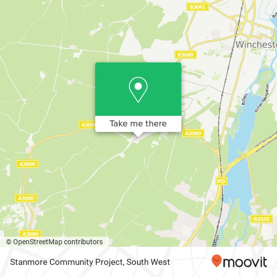 Stanmore Community Project map