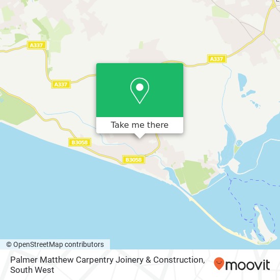 Palmer Matthew Carpentry Joinery & Construction map