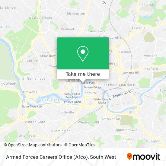 Armed Forces Careers Office (Afco) map