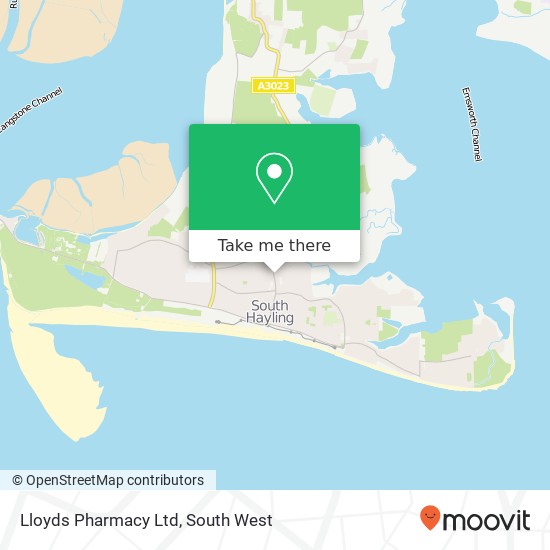Lloyds Pharmacy Ltd map
