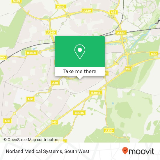 Norland Medical Systems map