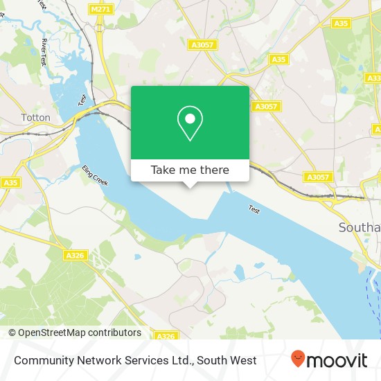 Community Network Services Ltd. map