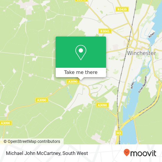Michael John McCartney map