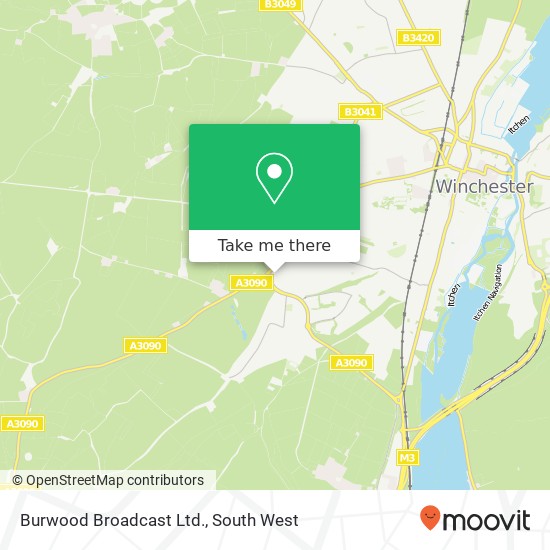 Burwood Broadcast Ltd. map