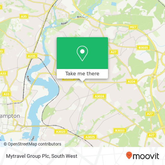 Mytravel Group Plc map
