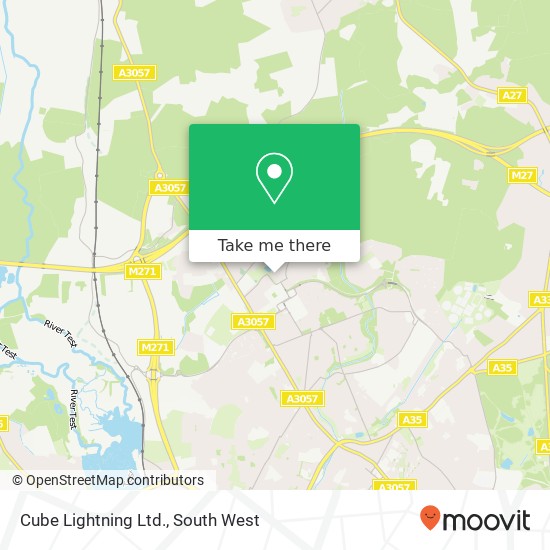 Cube Lightning Ltd. map