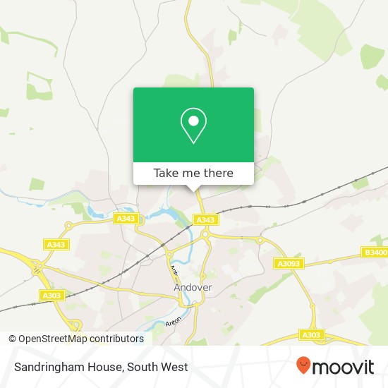 Sandringham House map