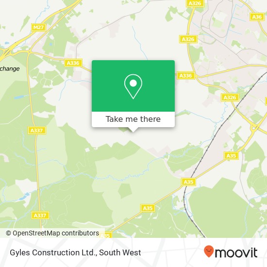 Gyles Construction Ltd. map
