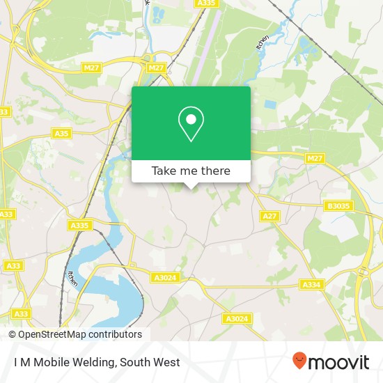 I M Mobile Welding map