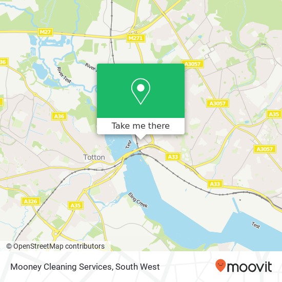 Mooney Cleaning Services map