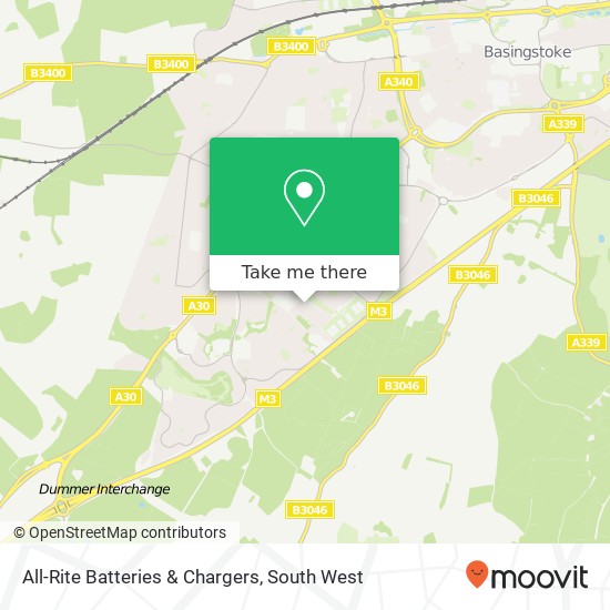 All-Rite Batteries & Chargers map