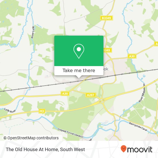 The Old House At Home map