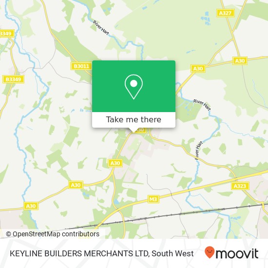 KEYLINE BUILDERS MERCHANTS LTD map