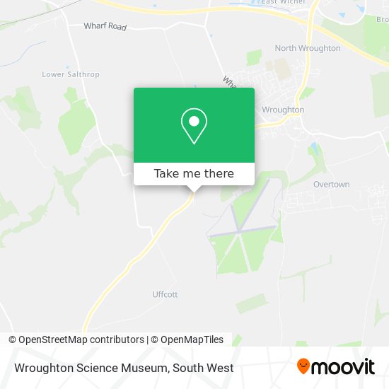 Wroughton Science Museum map