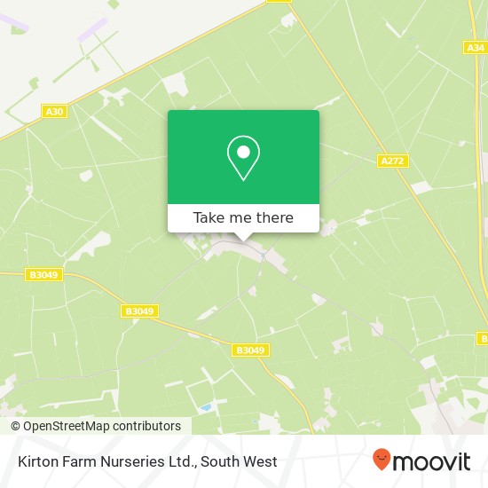 Kirton Farm Nurseries Ltd. map