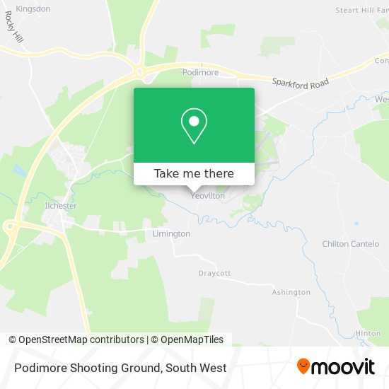 Podimore Shooting Ground map